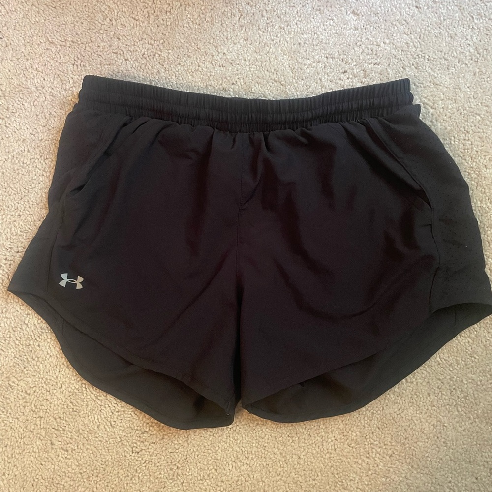 Black Under Armour Running Shorts